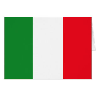 Flagga för italien OBS kort
