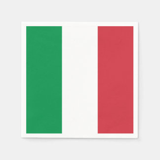 Flagga för italien pappersservett
