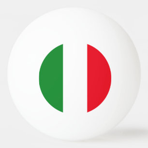 Flagga för italien pingisboll