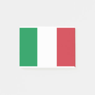 Flagga för italien post-it block