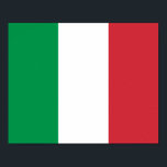 Flagga för italien poster<br><div class="desc">Flagga för italien</div>