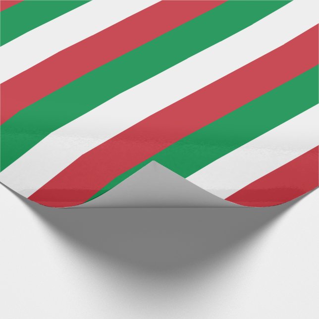 Flagga för italien presentpapper (Hörn)