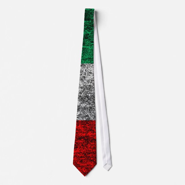 flagga för italien slips (Framsida)