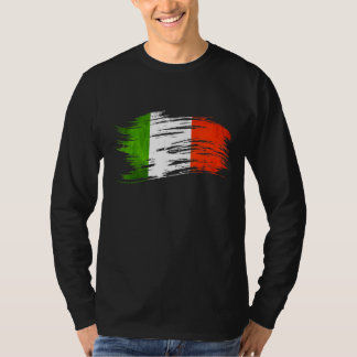 Flagga för italien t shirt