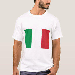 Flagga för italien t shirt