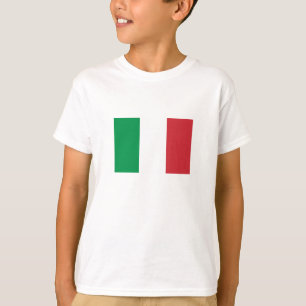 Flagga för italien t shirt