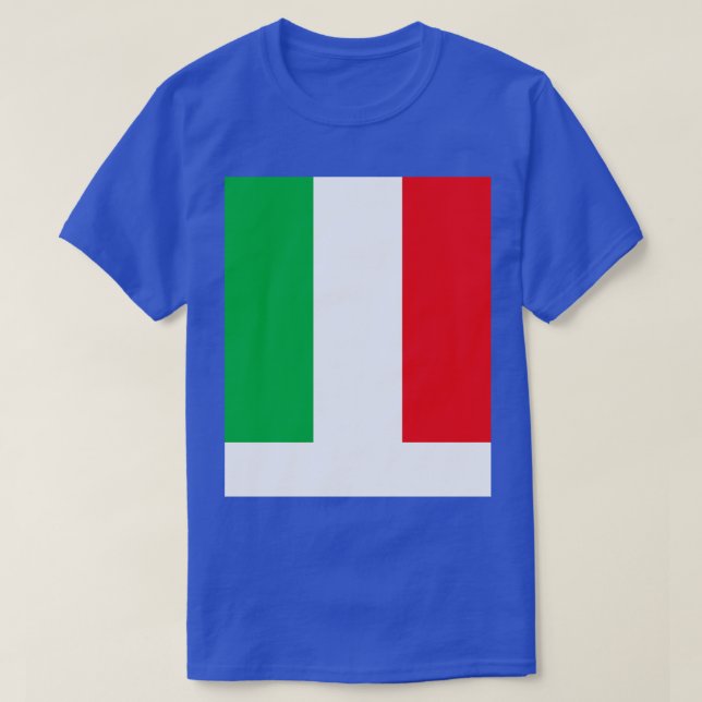 Flagga för italien t shirt (Design framsida)