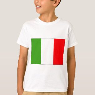 flagga för italien t shirt