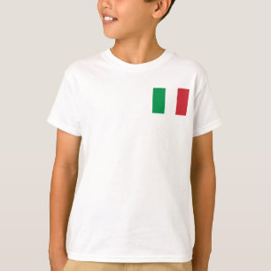 Flagga för italienmedborgarevärld tröja