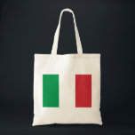 Flagga för italienmedborgarevärld tygkasse<br><div class="desc">Önska att alla ska veta du föreställer ett bestämt land? Visa av din medborgarepride med denna flagga av världsprodukten. Detta objekt visar en världsflagga som presenterar flagga av italien.

Besökvärlds flaggor poster på https://www.zazzle.com/worldflagsposter för mer produkter som presenterar flaggor och baner från värld runt.</div>