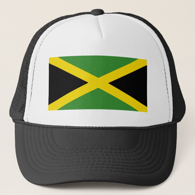 Flagga för Jamaica Keps (Framsida)