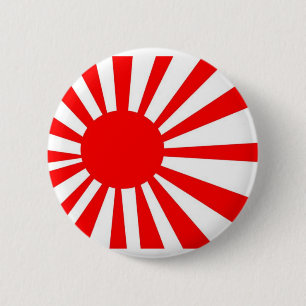 Flagga för Japan resningsol Knapp