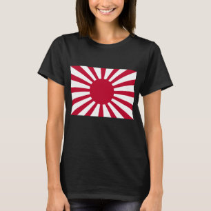Flagga för Japan resningsol T-shirt
