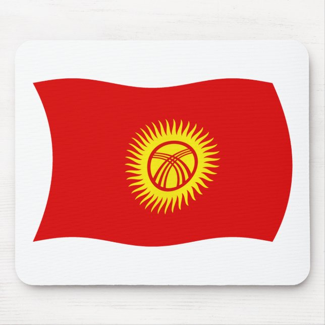 Flagga för Kirgiziska republiken Musmatta (Framsidan)