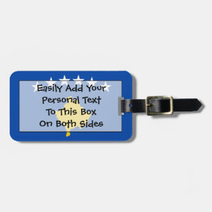 Flagga för Kosovo Easy ID Personal Bagagebricka