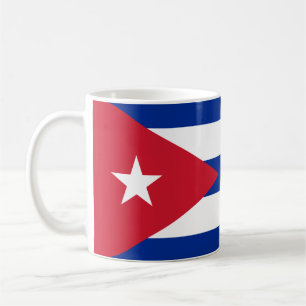 Flagga för Kuba (kuban) Kaffemugg
