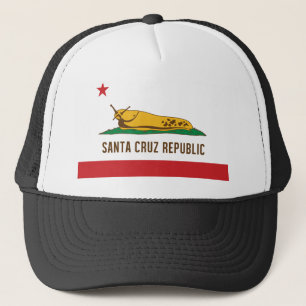 Flagga för kula för Santa Cruz republikbanan Keps