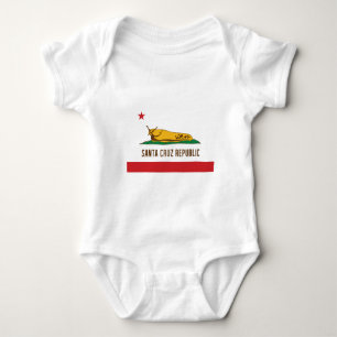 Flagga för kula för Santa Cruz republikbanan T Shirt