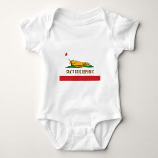 Flagga för kula för Santa Cruz republikbanan Tee