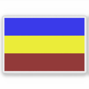 Flagga för kungariket Busoga, Uganda Klistermärken