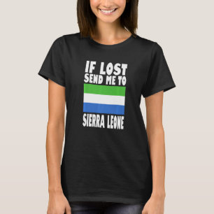 Flagga för leone om borttappad skickar mig till Si T Shirt