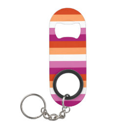 Flagga för lesbisk mini flasköppnare