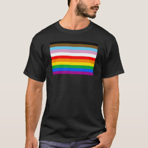 Flagga för LGBTQ+-förlopp T Shirt