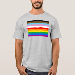 Flagga för LGBTQ+-förlopp T Shirt
