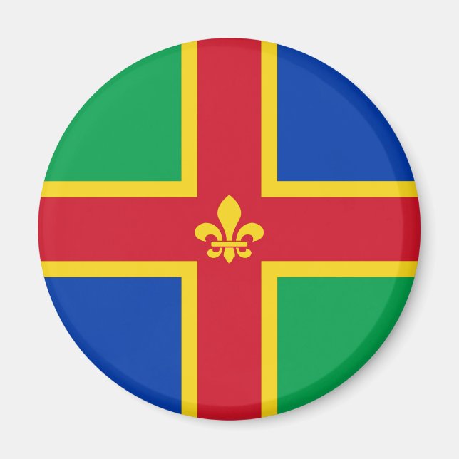 Flagga för Lincolnshire Magnet (Framsidan)
