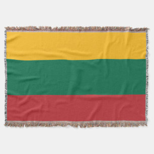 Flagga för Litauen Filt