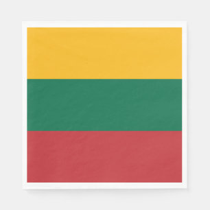 Flagga för Litauen Pappersservett