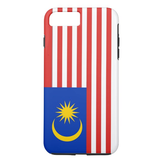 Flagga för Malaysia Case-Mate iPhone Skal (Baksida)