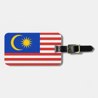Flagga för Malaysia Easy ID Personal Bagagebricka