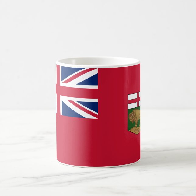 Flagga för Manitoba Kaffemugg (Center)