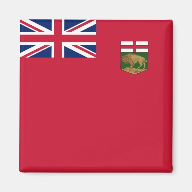 Flagga för Manitoba Magnet (Framsidan)