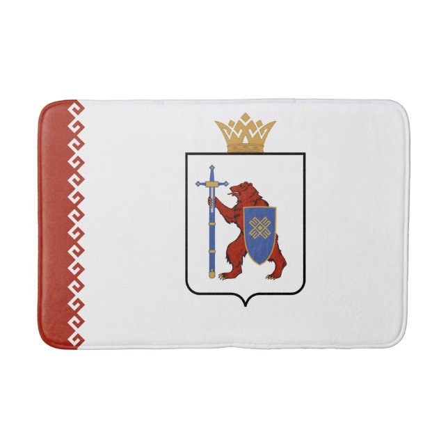 Flagga för Mari El Badrumsmatta (Framsidan)