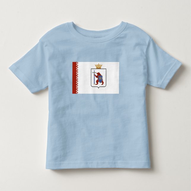 Flagga för Mari El T Shirt (Framsida)