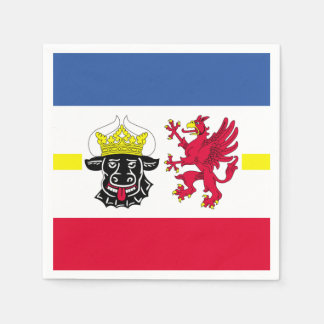 Flagga för Mecklenburg-Vorpommern servetter