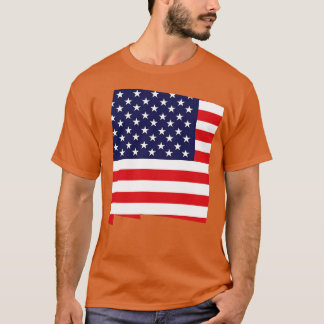 Flagga för New mexico-lägets form T Shirt