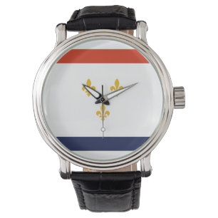 Flagga för New Orleans Armbandsur