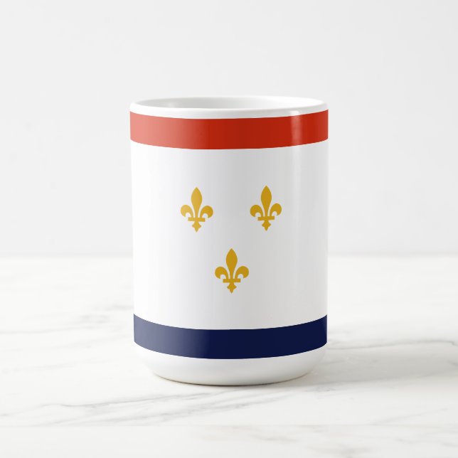 Flagga för New Orleans Kaffemugg (Center)
