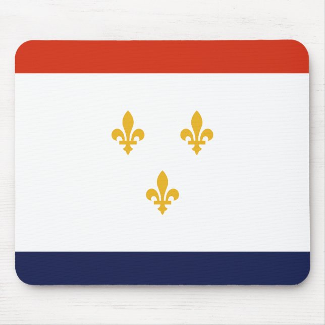 Flagga för New Orleans Musmatta (Framsidan)
