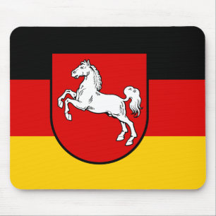 Flagga för Niedersachsens muspad Musmatta