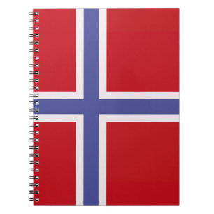 flagga för norge anteckningsbok