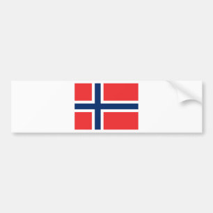 Flagga för norge bildekal