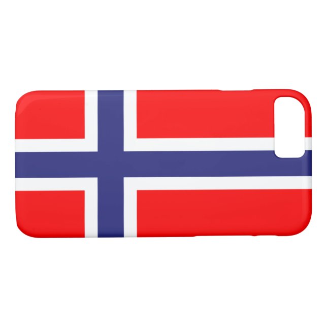 flagga för norge Case-Mate iPhone skal (Baksida (horisontal))