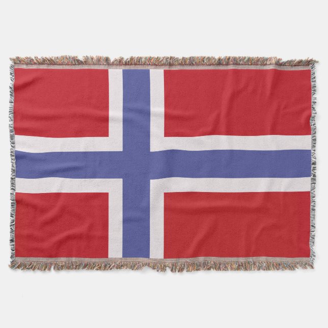 flagga för norge filt (Framsidan)