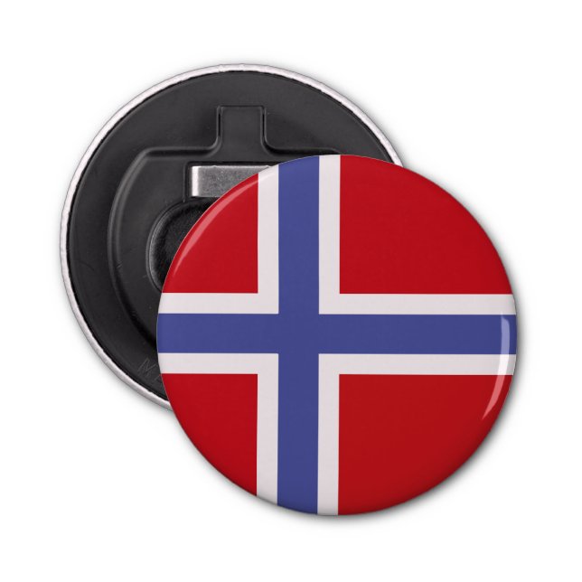 flagga för norge flasköppnare (Framsidan)