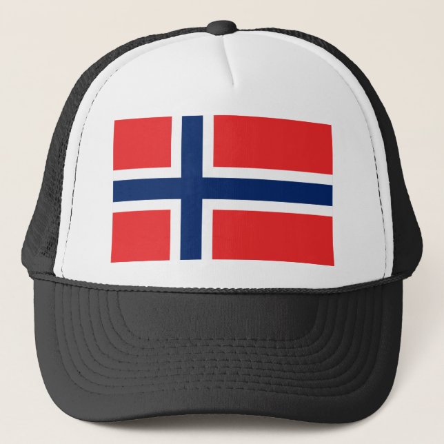 Flagga för norge keps (Framsida)