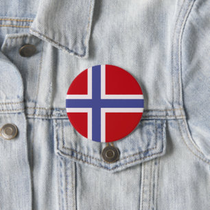 flagga för norge knapp